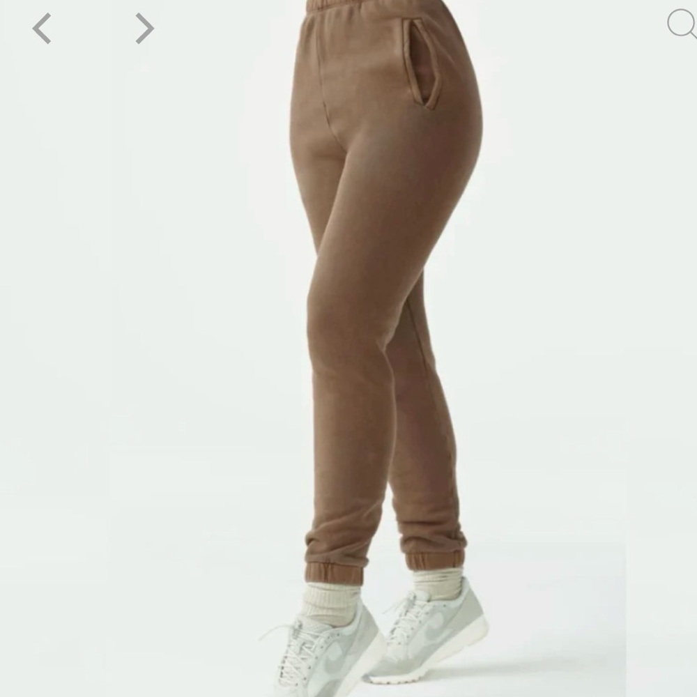 Joah Brown Empire Jogger - Cocoa French Terry XS/S